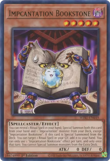 Impcantation Bookstone (WISU-EN049), Wild Survivors — Yu-Gi-Oh! card price