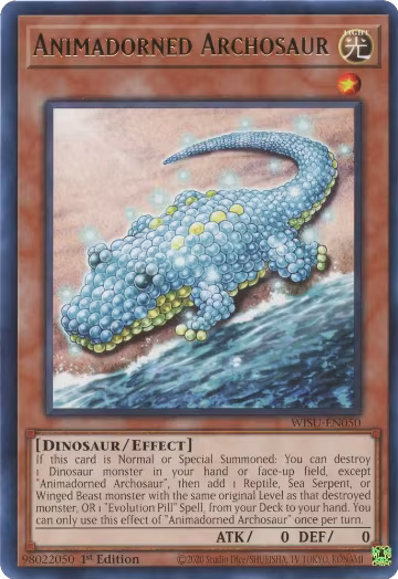 Animadorned Archosaur (WISU-EN050), Wild Survivors — Yu-Gi-Oh! card price