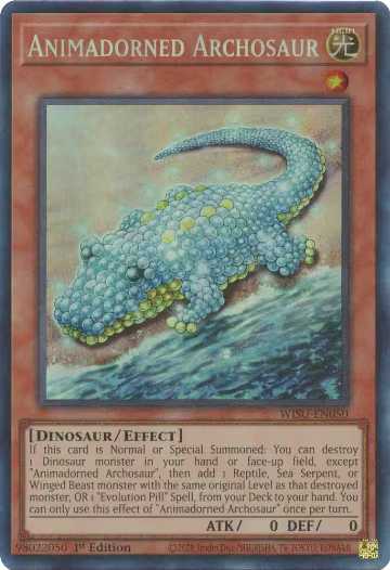 Animadorned Archosaur (CR) (WISU-EN050), Wild Survivors — Yu-Gi-Oh! card price