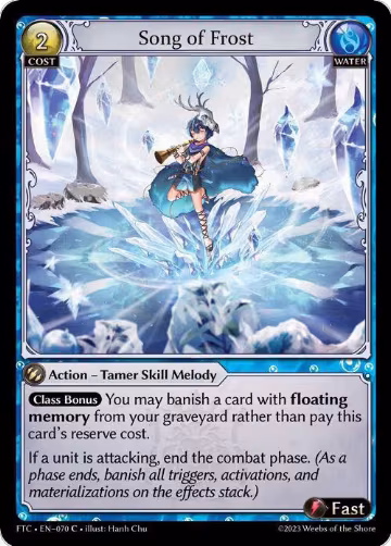 Song of Frost (070), Fractured Crown — Grand Archive card price