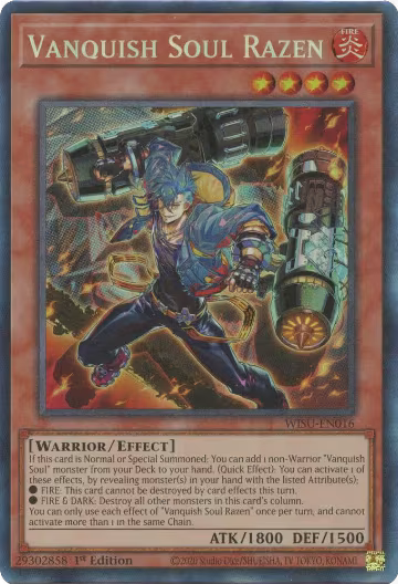 Vanquish Soul Razen (CR) (WISU-EN016) — card price
