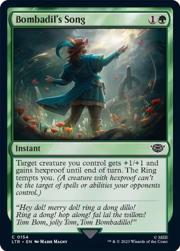 Bombadil's Song (154), Universes Beyond: The Lord of the Rings: Tales of Middle-earth — Magic card price