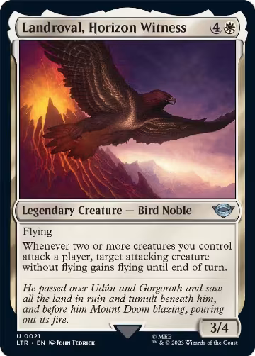 Landroval, Horizon Witness (21), Universes Beyond: The Lord of the Rings: Tales of Middle-earth — Magic card price
