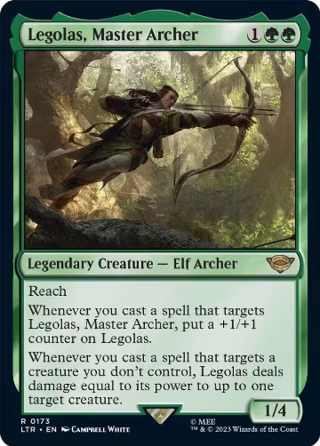 Legolas, Master Archer (173), Universes Beyond: The Lord of the Rings: Tales of Middle-earth — Magic card price