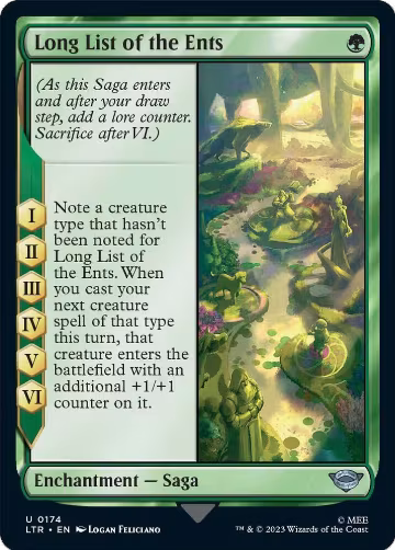 Long List of the Ents (174), Universes Beyond: The Lord of the Rings: Tales of Middle-earth — Magic card price