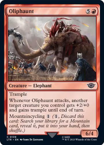 Oliphaunt (139), Universes Beyond: The Lord of the Rings: Tales of Middle-earth — Magic card price