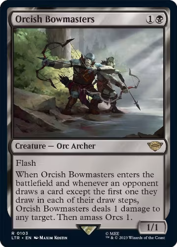 Orcish Bowmasters (103), Universes Beyond: The Lord of the Rings: Tales of Middle-earth — Magic card price