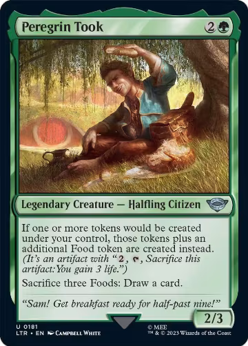Peregrin Took (181), Universes Beyond: The Lord of the Rings: Tales of Middle-earth — Magic card price