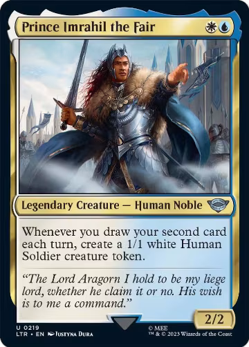 Prince Imrahil the Fair (219), Universes Beyond: The Lord of the Rings: Tales of Middle-earth — Magic card price