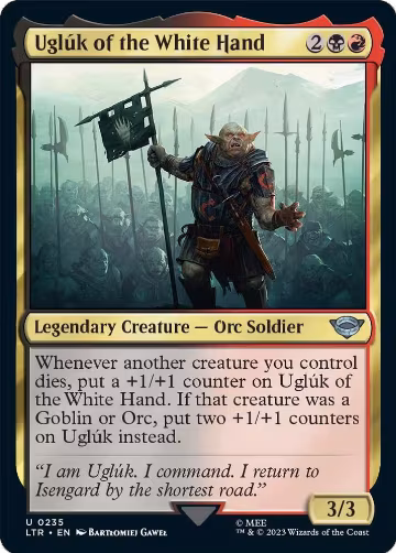 Ugluk of the White Hand (235), Universes Beyond: The Lord of the Rings: Tales of Middle-earth — Magic card price