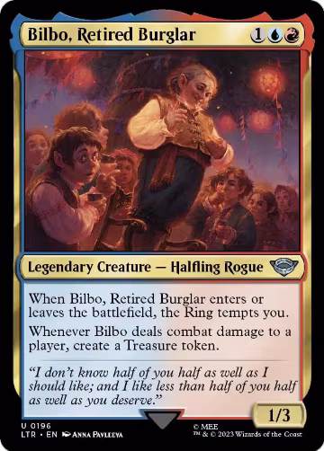 Bilbo, Retired Burglar (196), Universes Beyond: The Lord of the Rings: Tales of Middle-earth — Magic card price