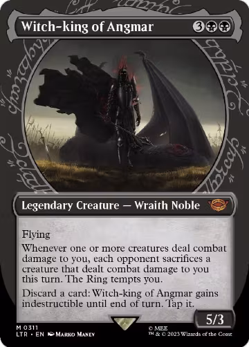Witch-king of Angmar (Showcase) (311), Universes Beyond: The Lord of the Rings: Tales of Middle-earth — Magic card price