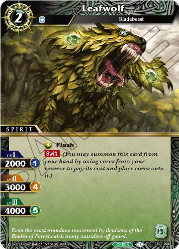 Leafwolf (ST05-006) — card price