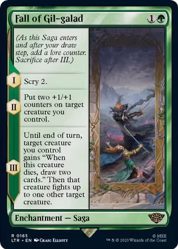 Fall of Gil-galad (165), Universes Beyond: The Lord of the Rings: Tales of Middle-earth — Magic card price