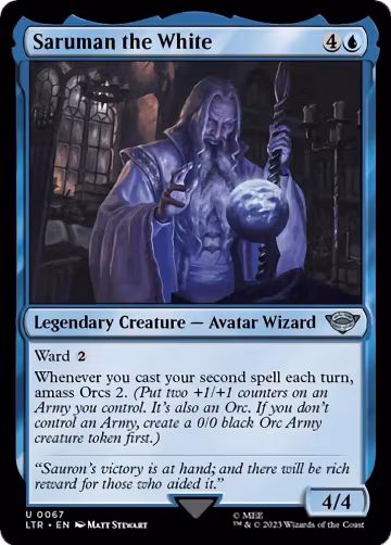 Saruman the White (67), Universes Beyond: The Lord of the Rings: Tales of Middle-earth — Magic card price