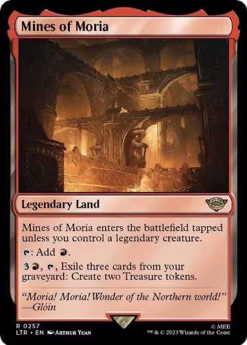 Mines of Moria (257), Universes Beyond: The Lord of the Rings: Tales of Middle-earth — Magic card price