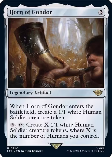 Horn of Gondor (240), Universes Beyond: The Lord of the Rings: Tales of Middle-earth — Magic card price