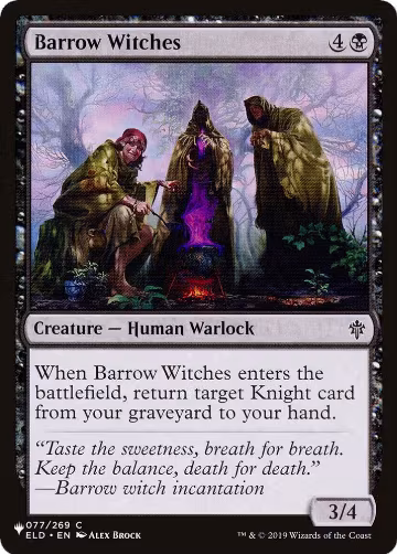 Barrow Witches (077/269), The List Reprints — Magic card price