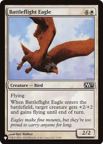 Battleflight Eagle (7/249), The List Reprints — Magic card price