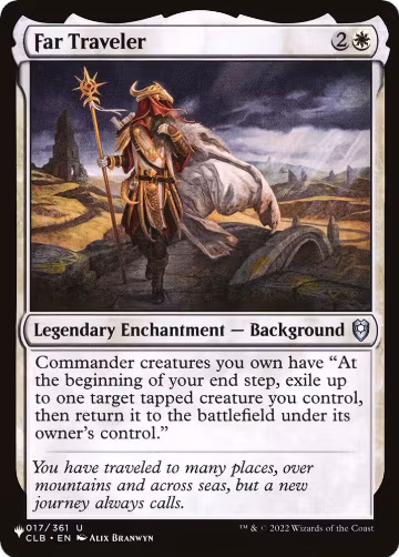 Far Traveler (017/361), The List Reprints — Magic card price