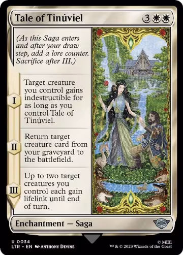Tale of Tinuviel (34), Universes Beyond: The Lord of the Rings: Tales of Middle-earth — Magic card price