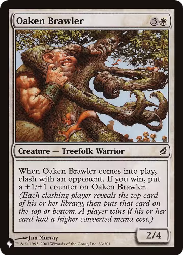 Oaken Brawler (33/301), The List Reprints — Magic card price