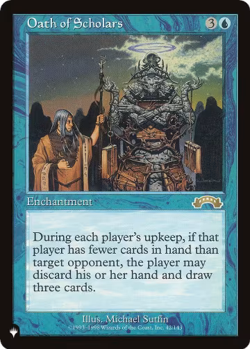 Oath of Scholars (42/143), The List Reprints — Magic card price