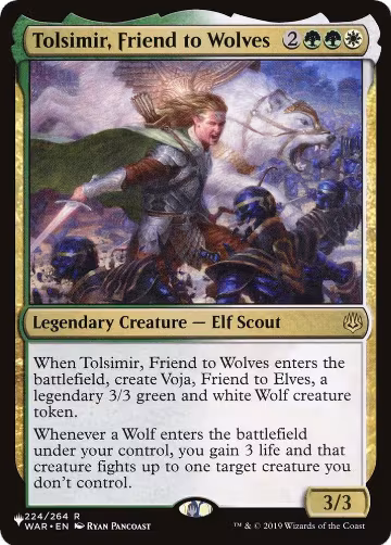 Tolsimir, Friend to Wolves (224/264), The List Reprints — Magic card price