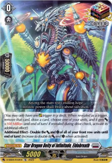 Star Dragon Deity of Infinitude, Eldobreath (D-SS04/012EN) — card price
