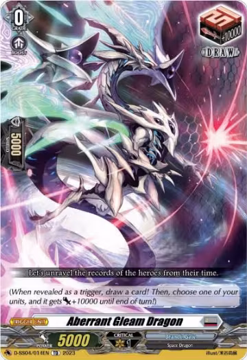 Aberrant Gleam Dragon (D-SS04/014EN), D-SS04: Stride Deckset - Messiah — Vanguard card price