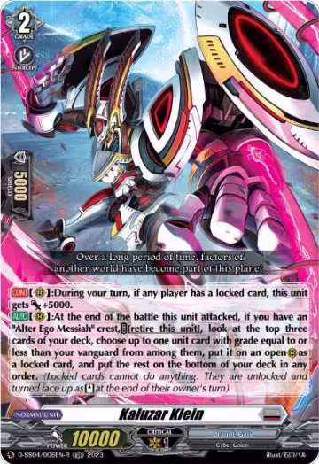 Kaluzar Klein (TDR) (D-SS04/006EN-R), D-SS04: Stride Deckset - Messiah — Vanguard card price