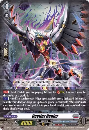 Destiny Dealer (TDR) (D-SS04/009EN-R), D-SS04: Stride Deckset - Messiah — Vanguard card price