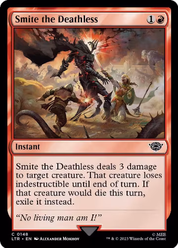 Smite the Deathless (148), Universes Beyond: The Lord of the Rings: Tales of Middle-earth — Magic card price