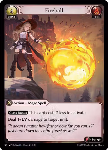 Fireball (006) — card price