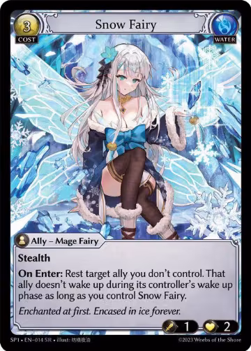 Snow Fairy (014), Supporter Pack 1 — Grand Archive card price