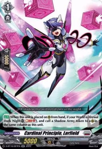 Cardinal Principle, Lorfield (D-BT10/027EN), D-BT10: Dragon Masquerade — Vanguard card price