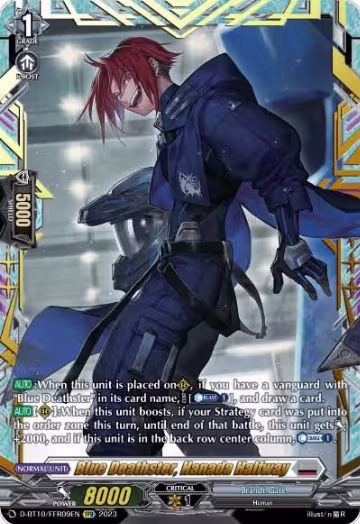 Blue Deathster, Hanada Halfway (FFR) (D-BT10/FFR09EN), D-BT10: Dragon Masquerade — Vanguard card price