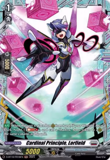 Cardinal Principle, Lorfield (FR) (D-BT10/FR18EN), D-BT10: Dragon Masquerade — Vanguard card price