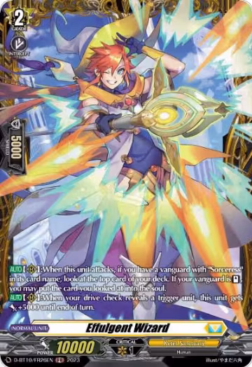 Effulgent Wizard (FR) (D-BT10/FR26EN), D-BT10: Dragon Masquerade — Vanguard card price