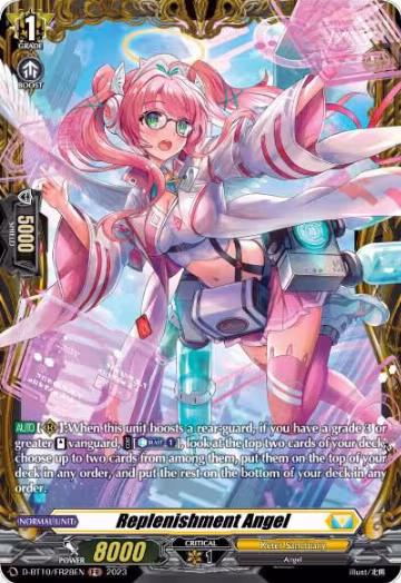 Replenishment Angel (FR) (D-BT10/FR28EN), D-BT10: Dragon Masquerade — Vanguard card price