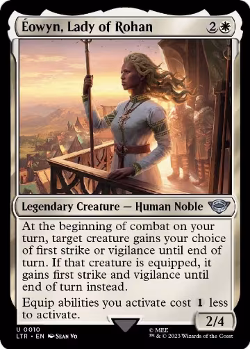 Eowyn, Lady of Rohan (10), Universes Beyond: The Lord of the Rings: Tales of Middle-earth — Magic card price