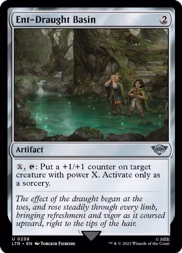 Ent-Draught Basin (238), Universes Beyond: The Lord of the Rings: Tales of Middle-earth — Magic card price