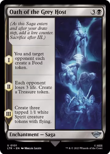 Oath of the Grey Host (101), Universes Beyond: The Lord of the Rings: Tales of Middle-earth — Magic card price