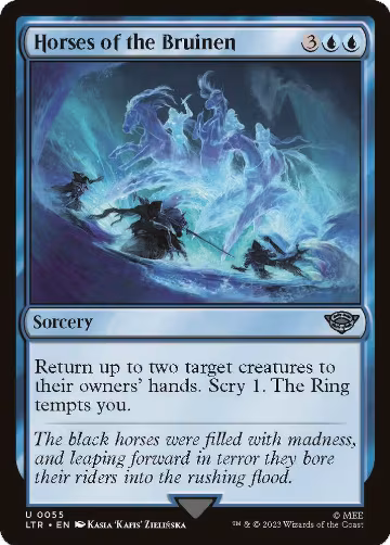 Horses of the Bruinen (55), Universes Beyond: The Lord of the Rings: Tales of Middle-earth — Magic card price