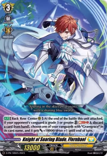 Knight of Soaring Blade, Ffernbael (D-PR/185EN), D Promo Cards — Vanguard card price