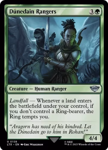 Dunedain Rangers (159), Universes Beyond: The Lord of the Rings: Tales of Middle-earth — Magic card price