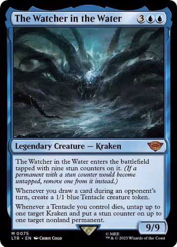 The Watcher in the Water (75), Universes Beyond: The Lord of the Rings: Tales of Middle-earth — Magic card price