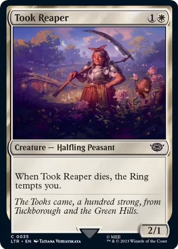 Took Reaper (35), Universes Beyond: The Lord of the Rings: Tales of Middle-earth — Magic card price