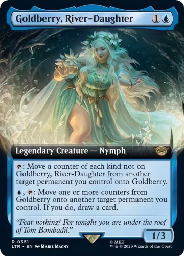Goldberry, River-Daughter (Extended Art) (351), Universes Beyond: The Lord of the Rings: Tales of Middle-earth — Magic card price