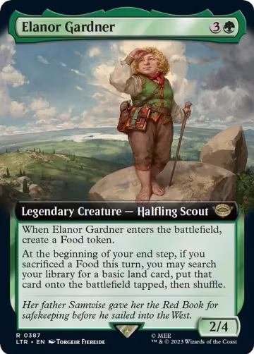 Elanor Gardner (Extended Art) (387), Universes Beyond: The Lord of the Rings: Tales of Middle-earth — Magic card price